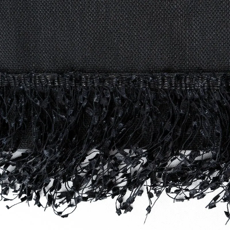 OBRUS JASPER 40 X 140 CM CZARNY - EU_456511