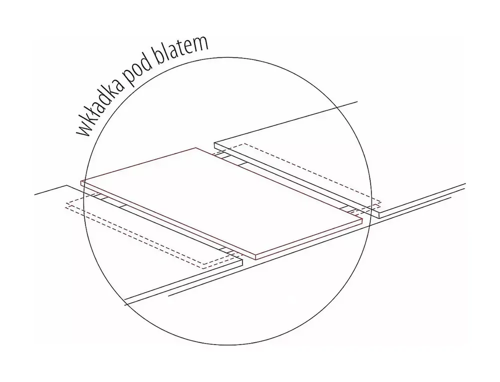 Stół rozkładany Exel 85x140(180) EXEL dąb artisan, antracyt - EXELDAAT140D