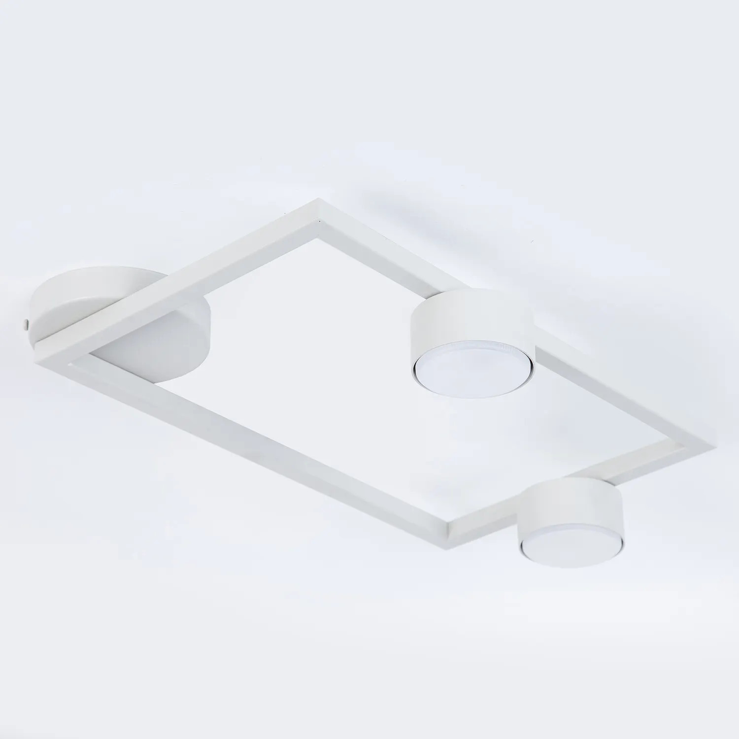 Plafon stalowy FRAME 2 szary beż - SI_41317