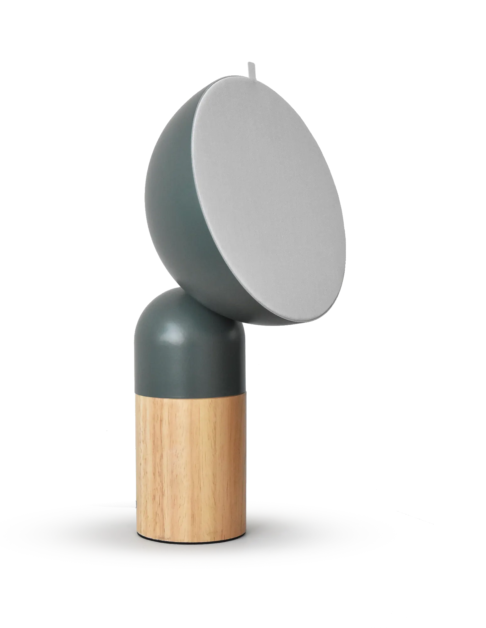 Lampka stojąca metalowa MAX z regulacją ciemnozielona