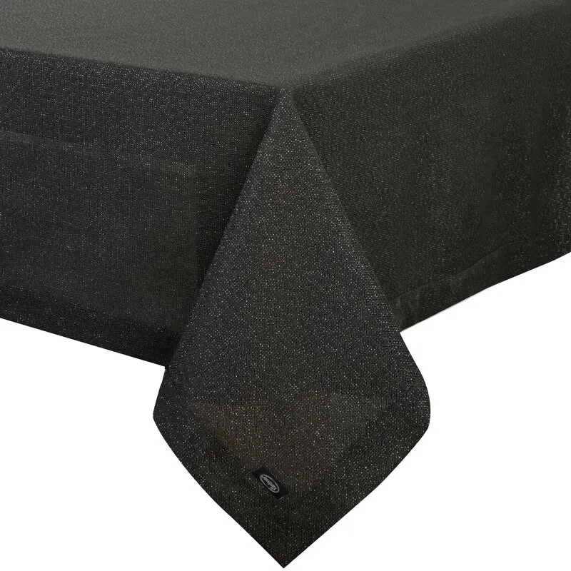 OBRUS STELLA 1 140 X 220 CM CZARNY - EU_409904