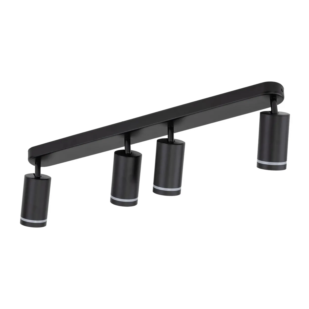Lampa sufitowa JET czarna regulowana na metalowej listwie 74x15x5cm - TK_6916