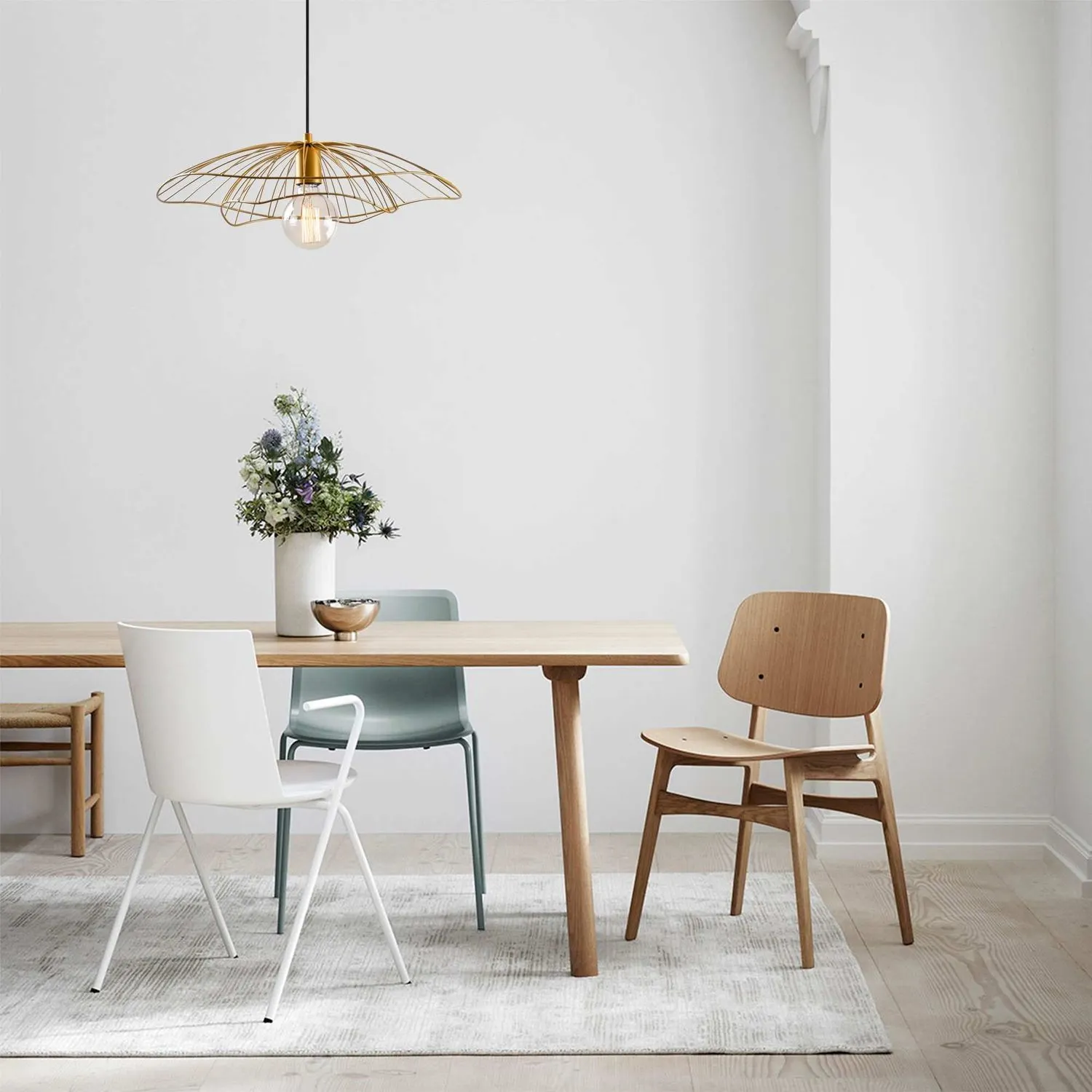 Żyrandol metalowy ażurowy TEL 6502 złoty - ASI_892OPV1842