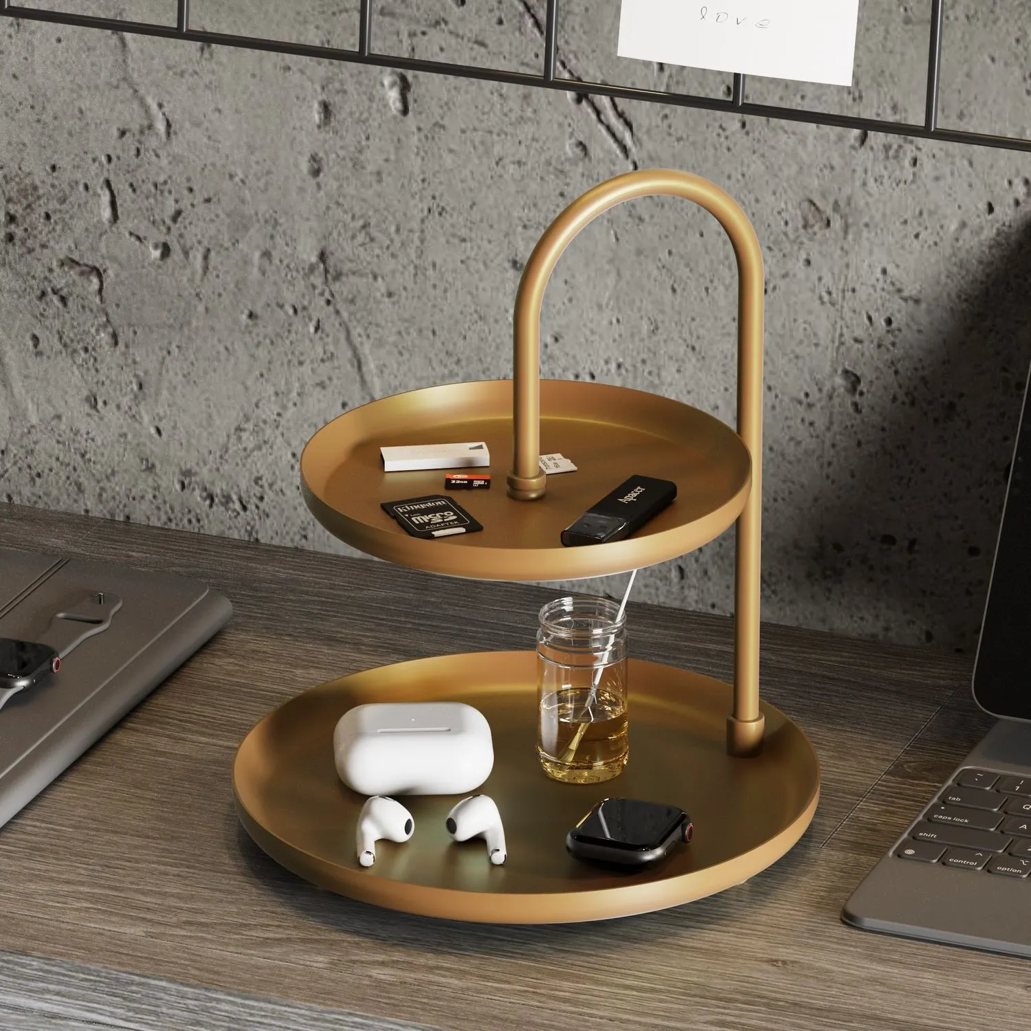 Metalowa ozdoba KORMEN B złota - ASI_247HFM1129