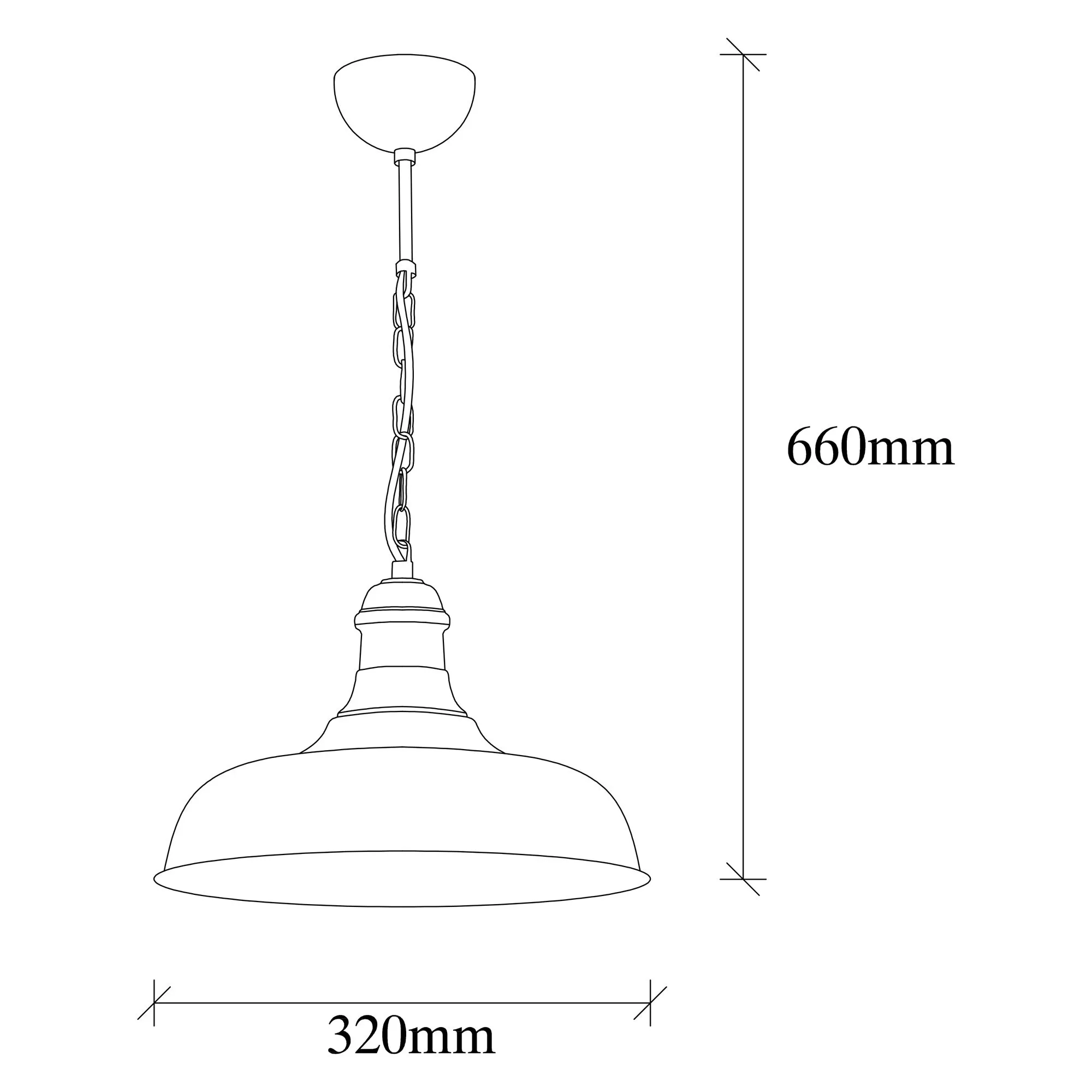 Żyrandol metalowy BERCESTE 225 S złoty - ASI_521SHN3183