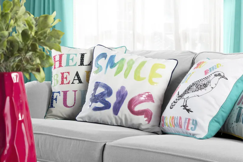 POSZEWKA RENEE 06 45X45 CM BIAŁY - EU_131271