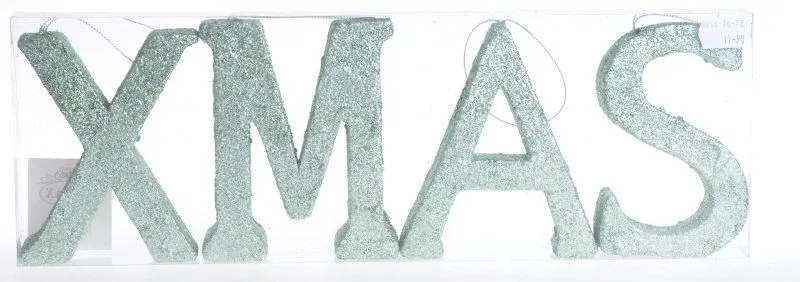 Zawieszka X'MAS seledynowa Zawieszka X'MAS seledynowa