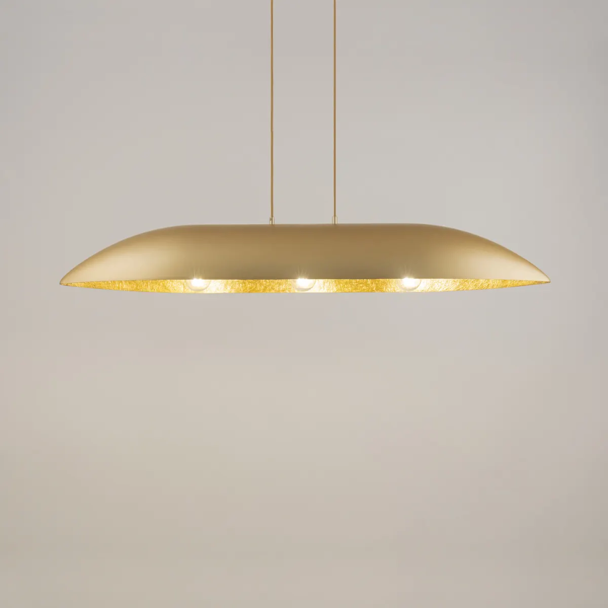 Lampa wisząca GONDOLA L złota - SI_40640