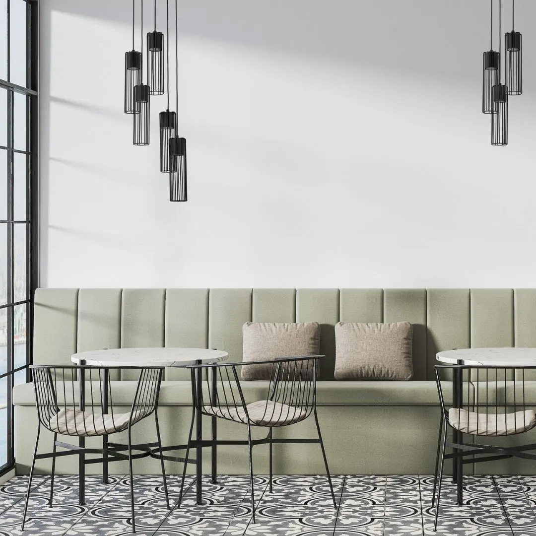 Lampa wisząca FOBIA 3 czarna - SI_33456