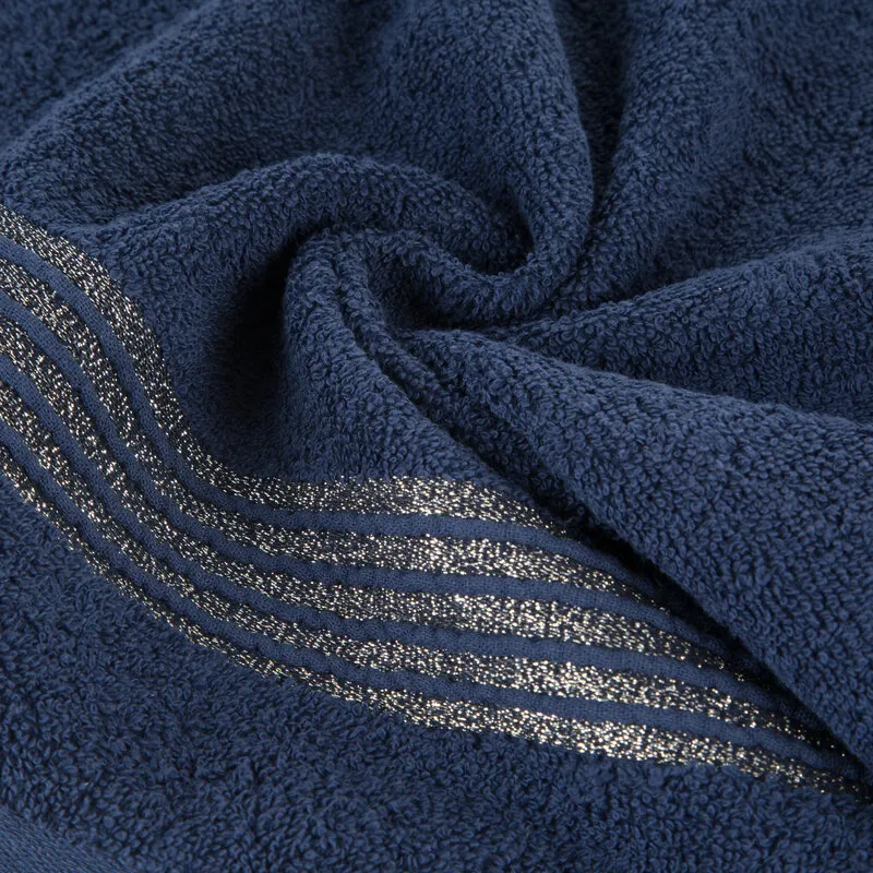 RĘCZNIK LILA (10) 70 X 140 CM GRANATOWY - EU_452982