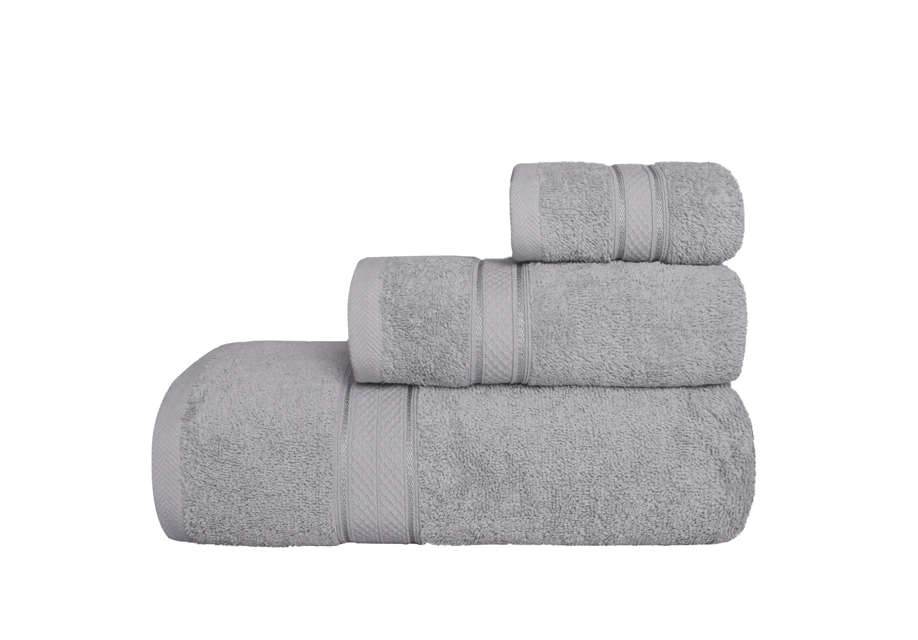 Ręcznik frotte VENA 50x90 gramatura 500 szary - FARO_23799