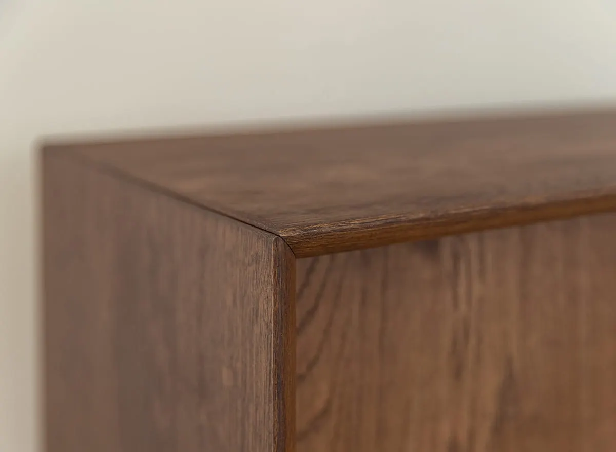 Szafka RTV MODERN LOFT 2-drzwiowa 200x50x52 cm - tabacco - PLMOL07DT