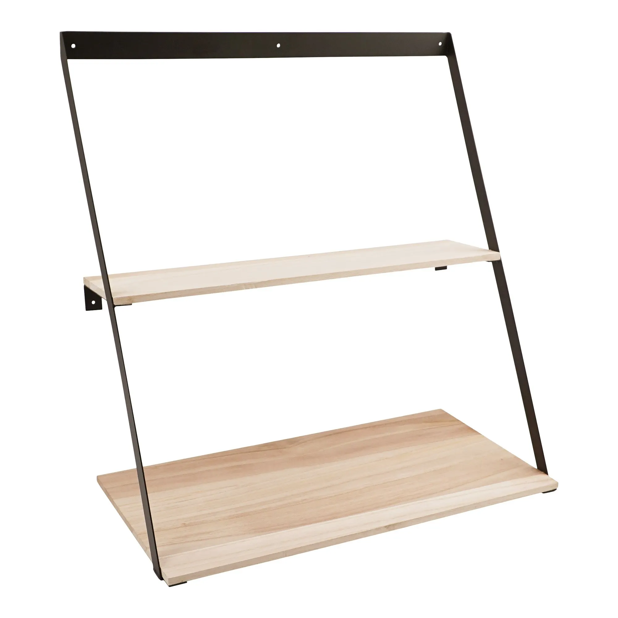 Bern Półka Drewno Metal 50x21x52 Naturalny Bern Półka Drewno Metal 50x21x52 Naturalny