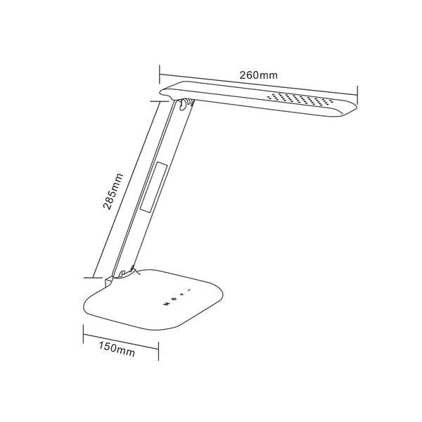 LAMPA BIURKOWA CZARNA/czarny 3 - 003064-009505
