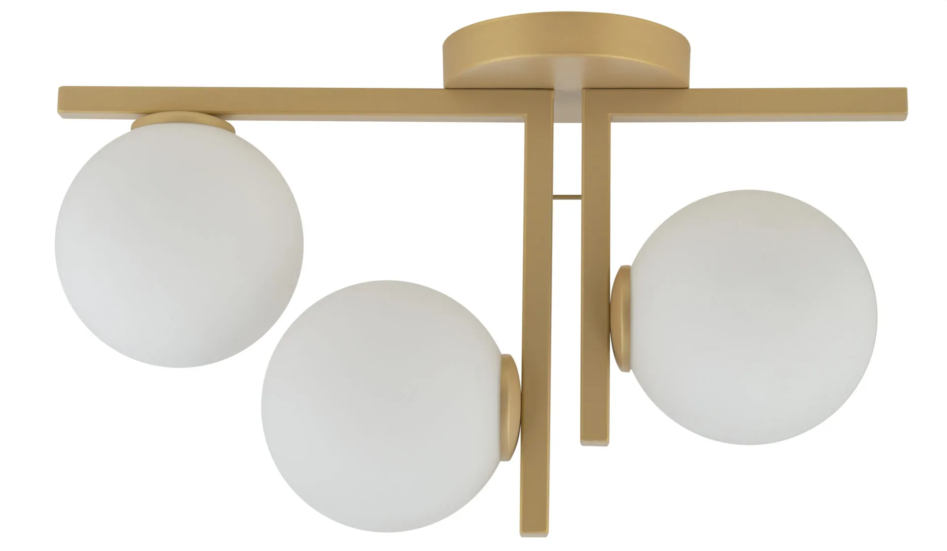 Lampa sufitowa/plafon ANDY biało-złoty