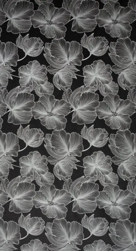 ZASŁONA STELLA 140X250 CM CZARNY - EU_388312