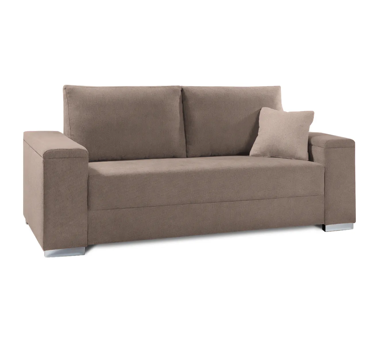 Sofa z funkcją spania   DAX 2F LAGO 4 brązowy