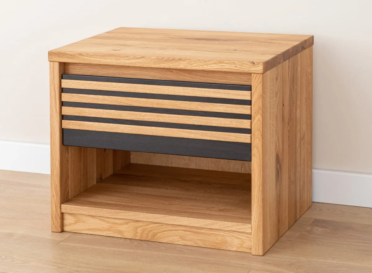 Szafka nocna dębowa Ravello - ZIRAVS01
