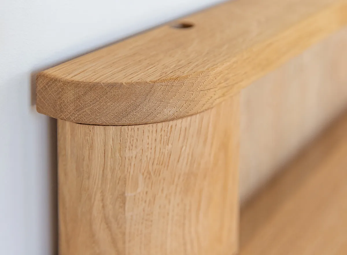 Półki wiszące drewniane DIVISIONE dąb olejowany - ZIDIV13