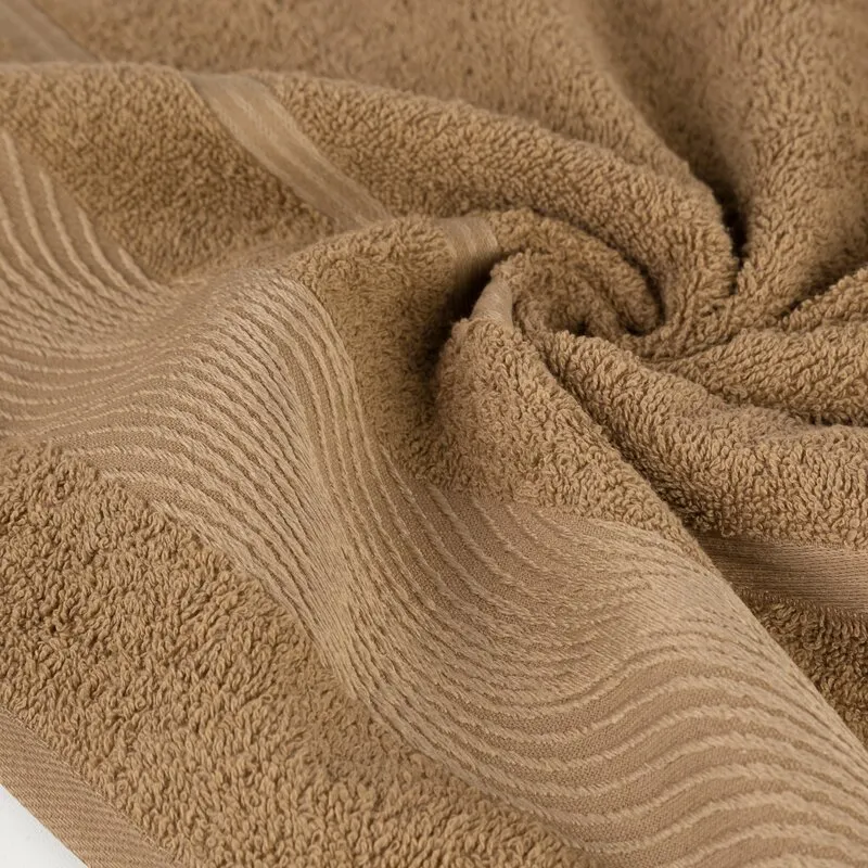 RĘCZNIK SYLWIA2 (13) 50 X 90 CM CIEMNOBEŻOWY - EU_424385