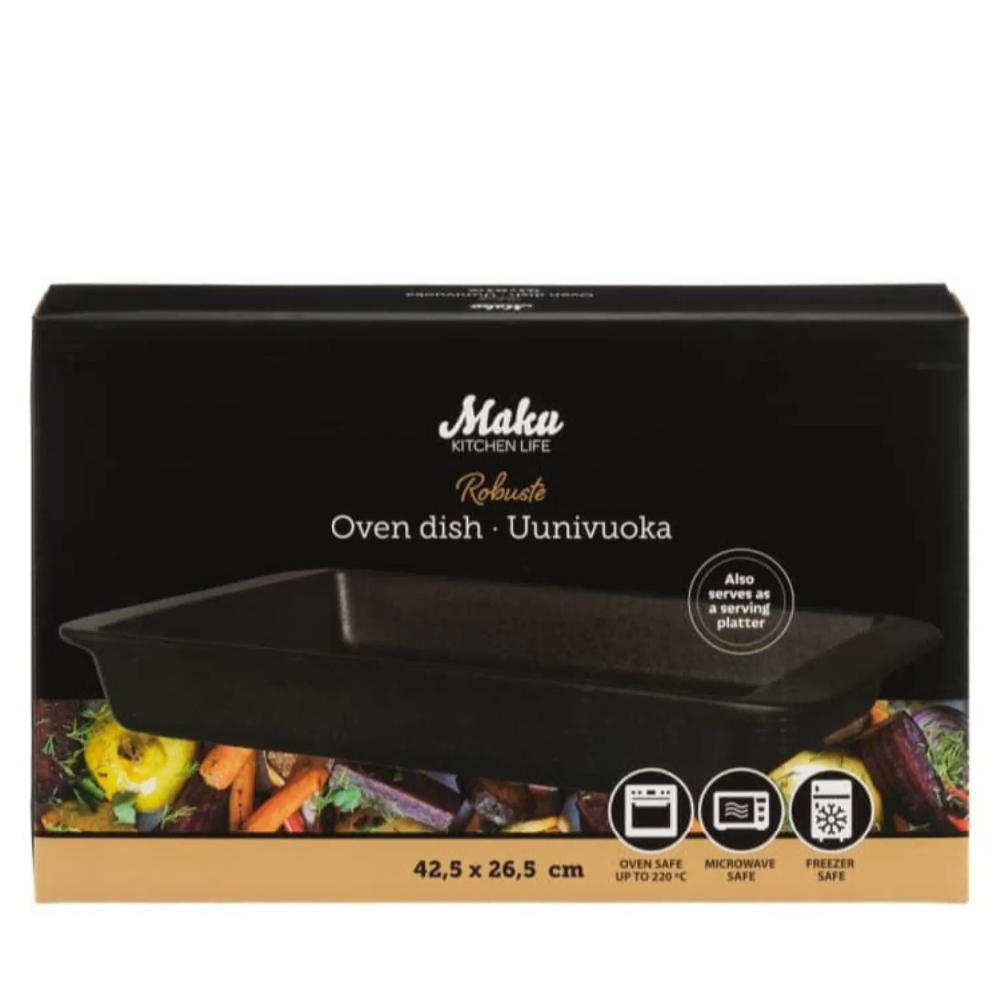 naczynie żaroodporne, formy do pieczenia, czarna bryła, piekarnik, wersja do zapiekanek