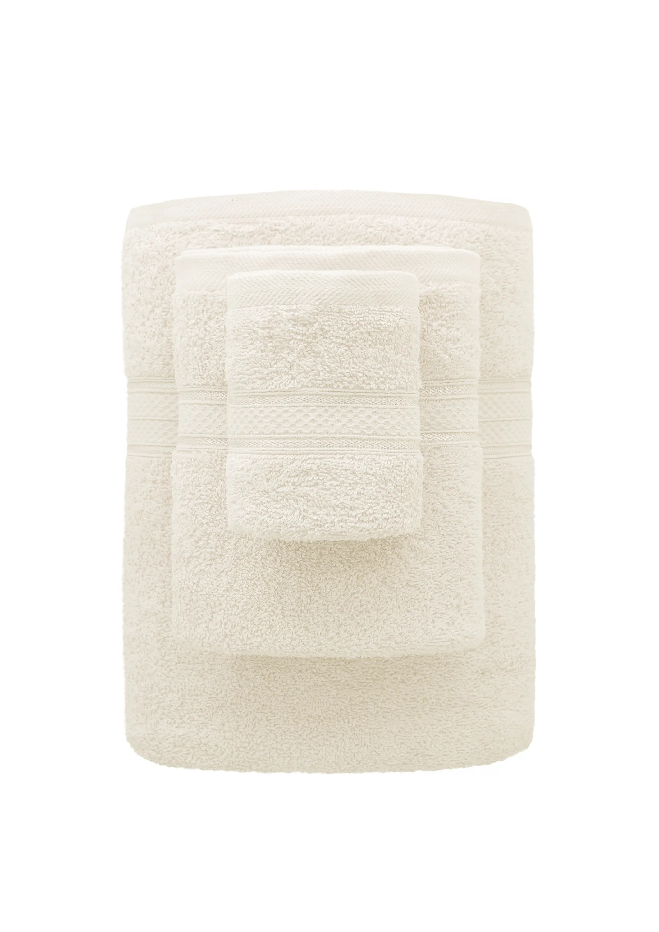 Ręcznik frotte VENA 50x90 gramatura 500 kremowy - FARO_23796