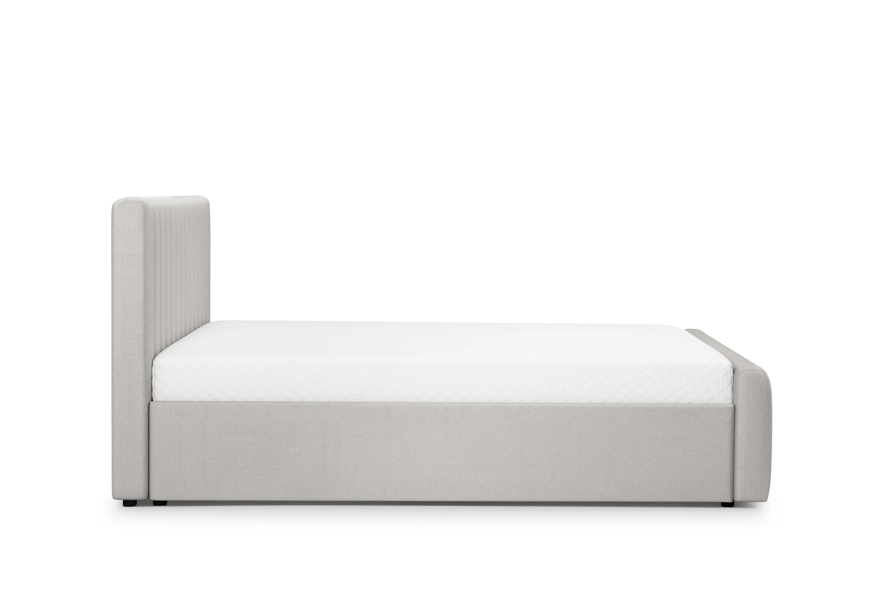 Łóżko Nicole z pojemnikiem / 160x200 / Leo 03 - beżowy - B_158568