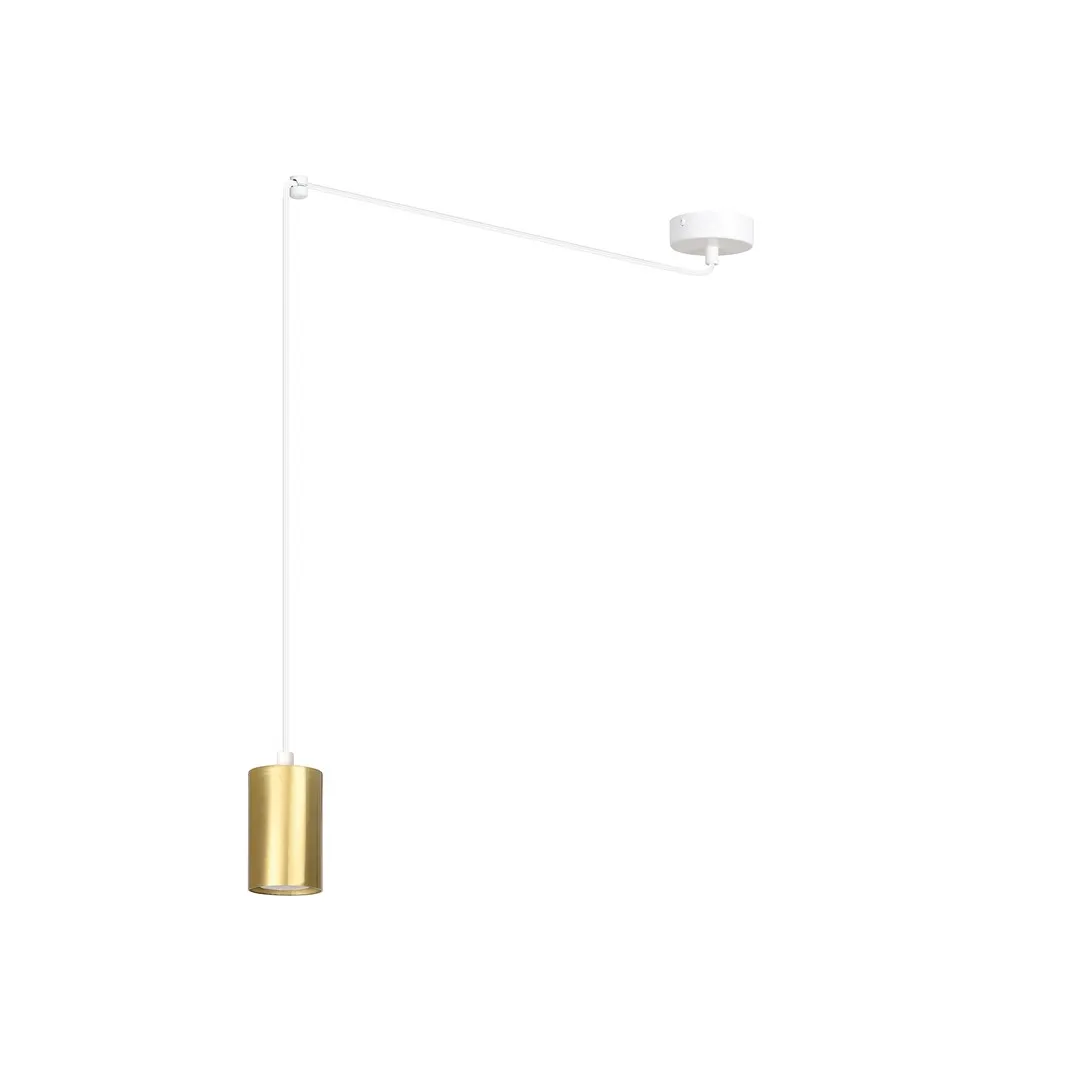 Lampa wisząca  TRAKER Biały/Złoty 527/1