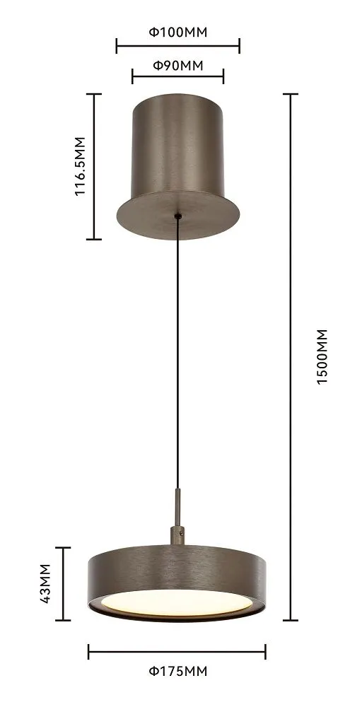 image lampa, lampa wisząca, zawieszona lampa, metalowy wykończenie, okrągły abażur
