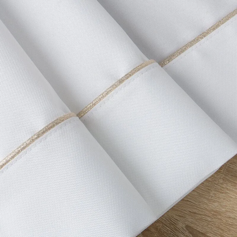 OBRUS MADELE 40 X 140 CM BIAŁY - EU_386393