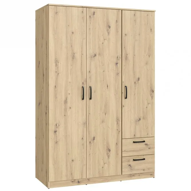 Szafa ubraniowa NIKO Dąb Artisan NIKS84-D78 FORTE Szafa ubraniowa NIKO Dąb Artisan NIKS84-D78 FORTE