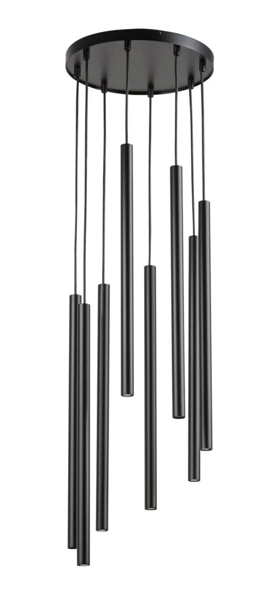 Lampa wisząca SOPEL 8 czarna