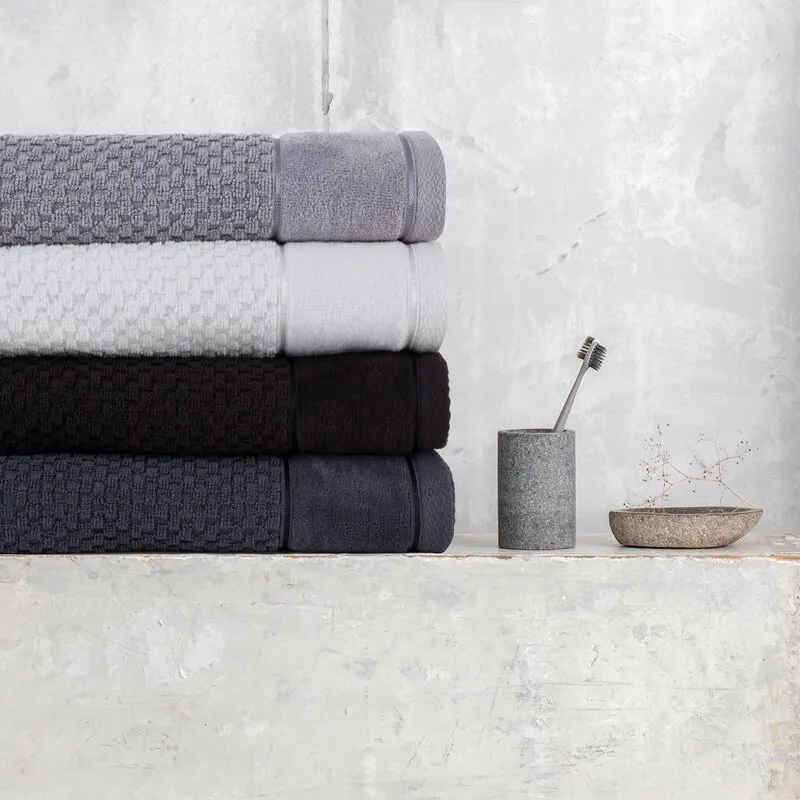 RĘCZNIK FRIDA (08) 70 X 140 CM CIEMNOBRĄZOWY - EU_427548