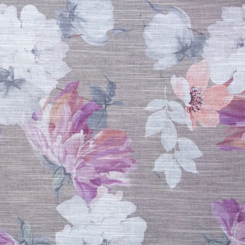 ZASŁONA GOTOWA SHERRY 140 X 250 CM SREBRNY - EU_400750