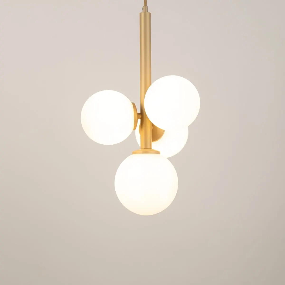 Lampa wisząca PERLA 4 złota - SI_33606