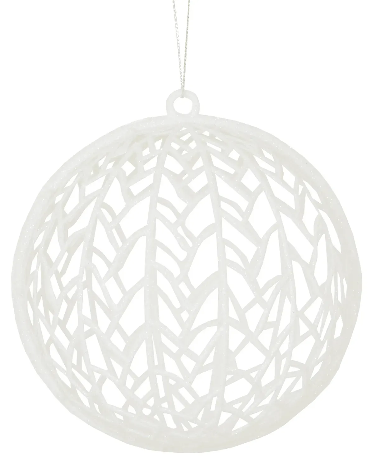 BOMBKA choinkowa 3314 biała BOMBKA choinkowa 3314 biała