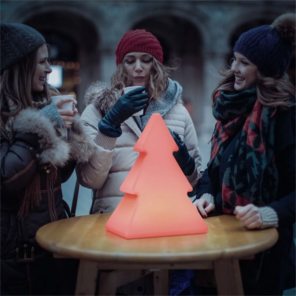 image lampka, ozdoba, świąteczny, trójkąt, różowy