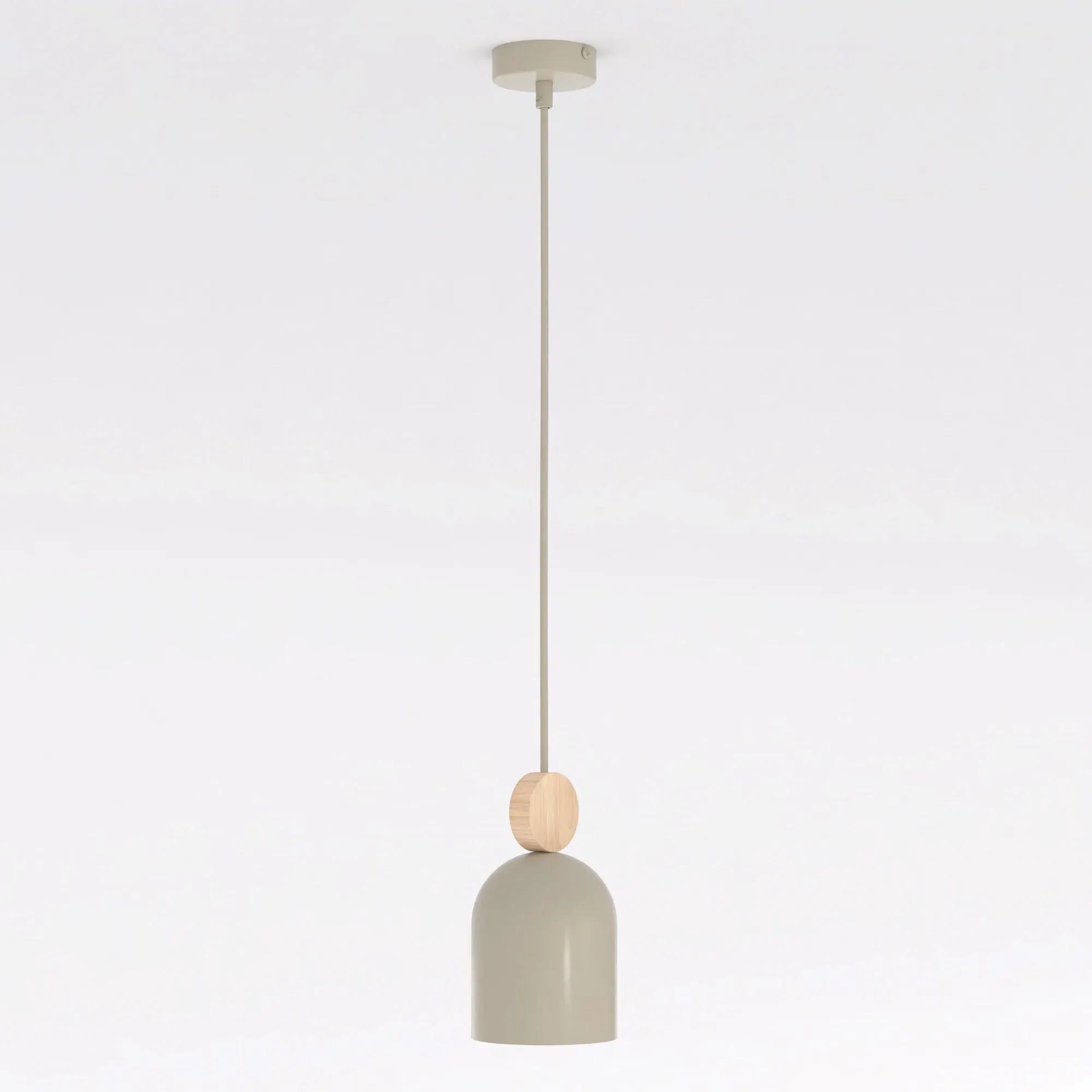image lampa wisząca, kinkiet?, lampa nadsufitowa, szara lampa, drewno naturalne