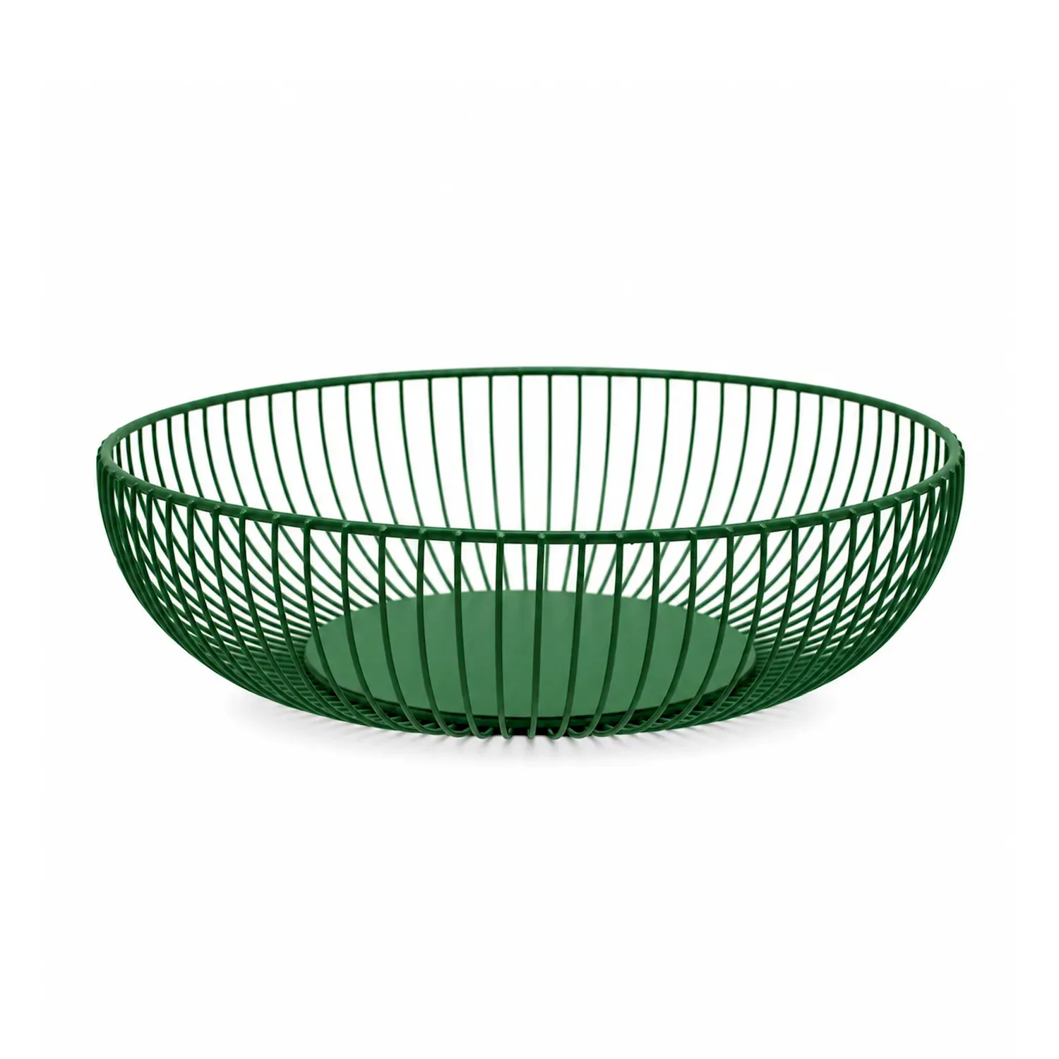 Kosz druciany DUKA NORDISK METAL 28x28x8 cm zielony - DK_2222791