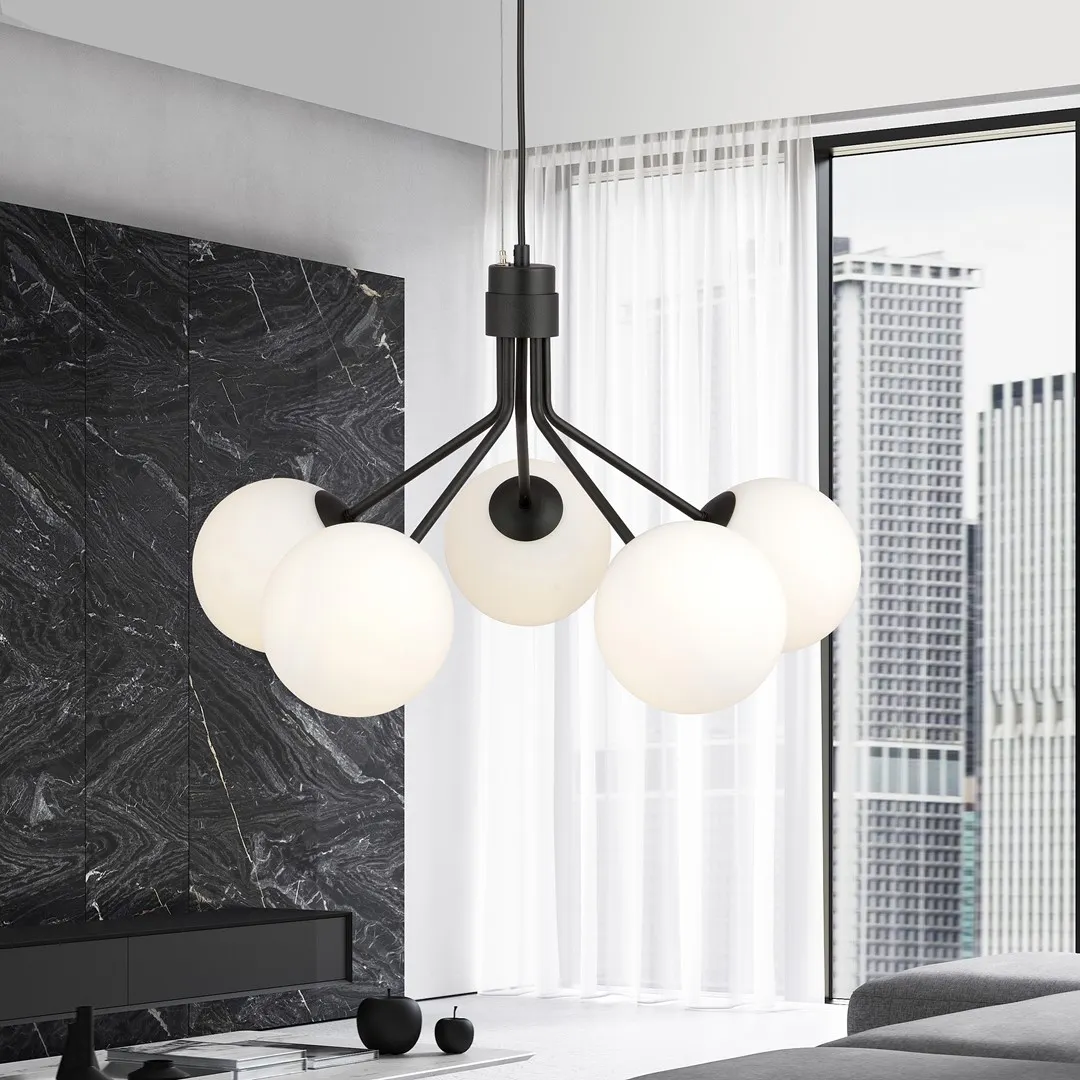 Lampa wisząca NOVA Czarny 1138/5 - 1138/5