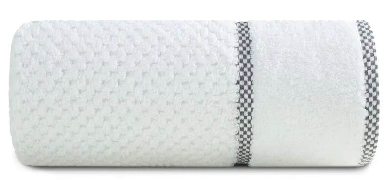RĘCZNIK CALEB (14) 70 X 140 CM BIAŁY - EU_434543