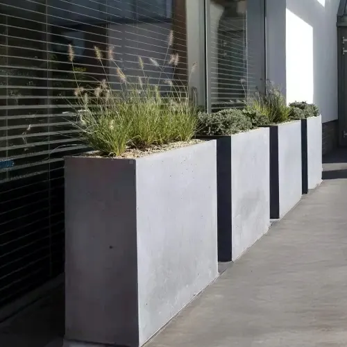 DONICZKA zewnętrzna betonowa SEVRAN szara - LD_TZ000548