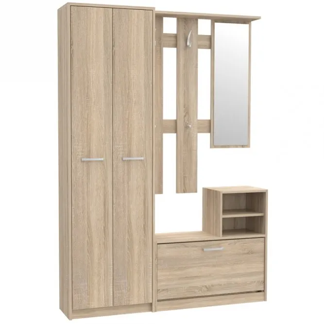 Przedpokój NIKO Dąb Sonoma NIKD01-D30F FORTE