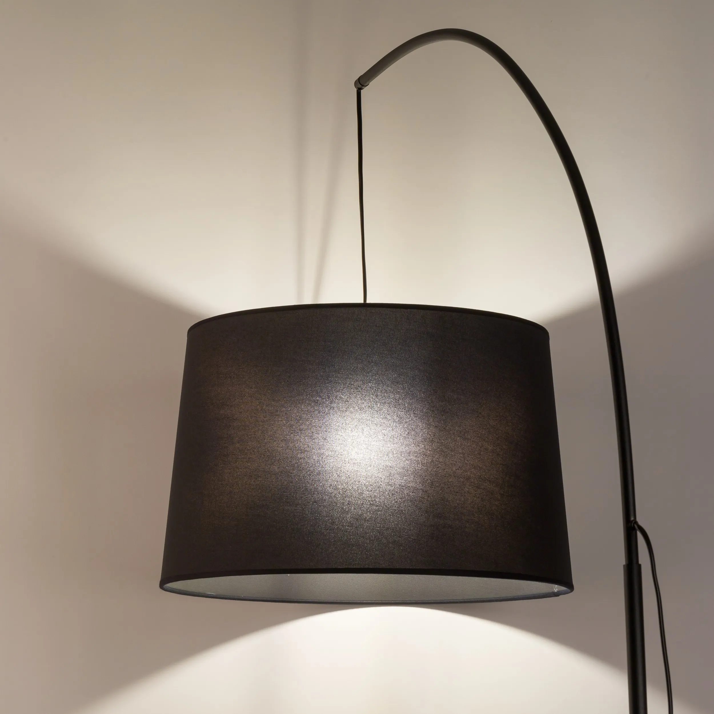 Lampa podłogowa ORTA czarna 200x90x45cm - TK_5417