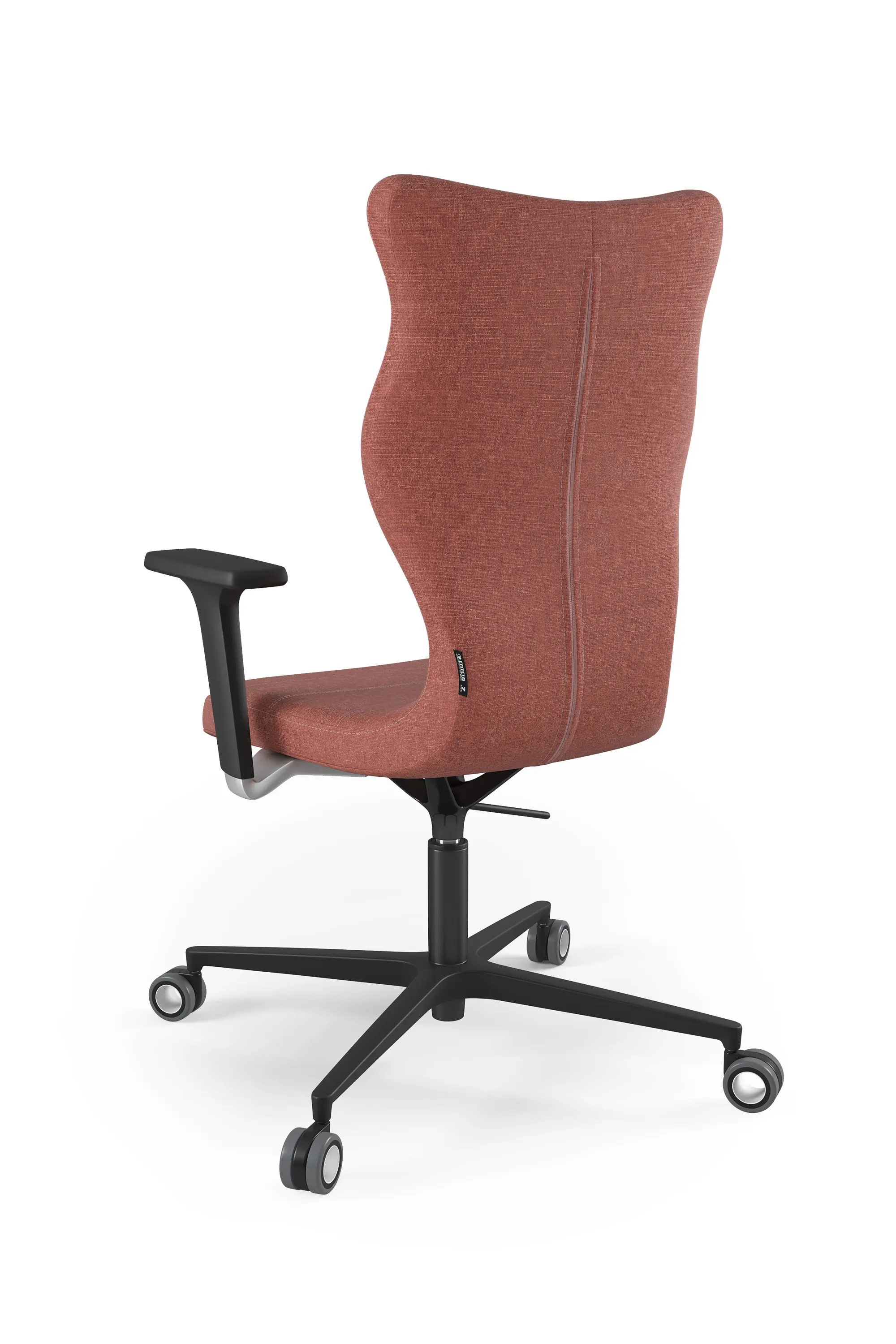 Krzesło obrotowe Zodiac Plus czarny Palladium 02 rozmiar 7 - KC-I-7-B-D-PD02