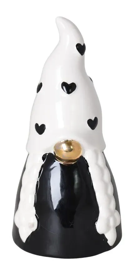 Skrzat z czapką w serca MAXI 72890 czarny Skrzat z czapką w serca MAXI 72890 czarny