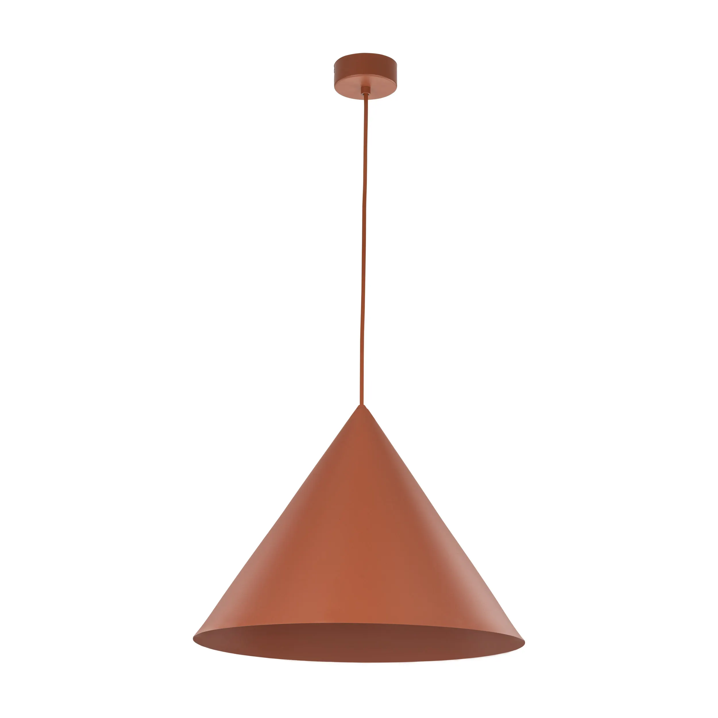 Lampa wisząca CONO ceglana 180x46cm