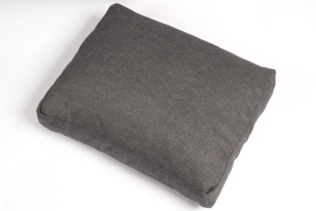 Sofa ogrodowa 3-os. MALTA drewniana grafitowa/ciemnobrązowa - FE5906948115637