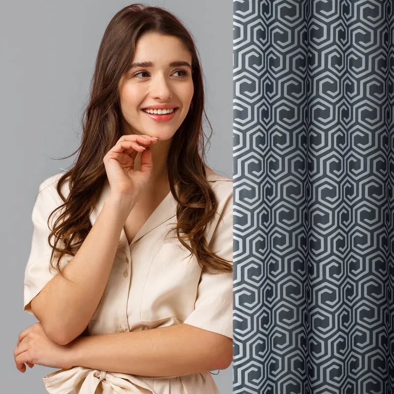 ZASŁONA JULIET D91 140X250 CM GRAFITOWY - EU_389865