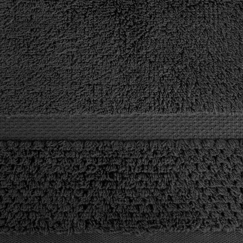 RĘCZNIK VILIA (07) 50X90 CM CIEMNOGRAFITOWY